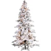 Fashion 7.5' Heavy Flocked Layered Spruce Speciality
