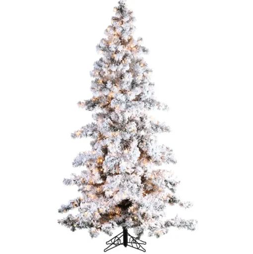 Fashion 7.5' Heavy Flocked Layered Spruce Speciality