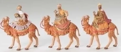 Sale 5" Kings On Camels Figs Resculpted, 3 Piece St, 5" , 71514 5"