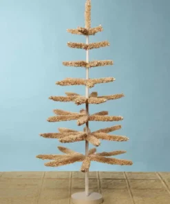 Bethany Lowe 36″ Natural Raffia Tree^ Stocking / Skirt