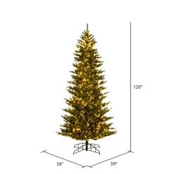 Vickerman 4.5' X 31" Natural Fraser, 3Mm Led 500Cc, K194048Ledcc, ^ Pre-Lit