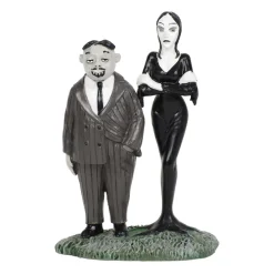 Discount Adams Family, Gomez And Morticia, 6002949, The Addams Family Halloween Village
