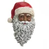 Kurt S Adler African American Santa Head Ornament, E0347, Kurt Adler^ Santas