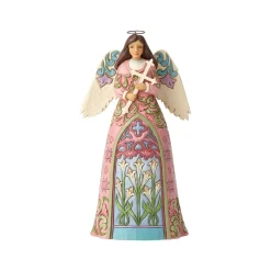 Enesco Angel With Cross And Lilies^ Easter