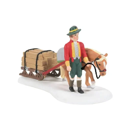 Department 56 Av, Just In Time Delivery, 6007582, Alpine Village^ Stocking / Skirt