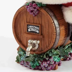Department 56 Barrel Tasting, 6003421, Possible Dreams^ Clothtique/Fabriche Santas