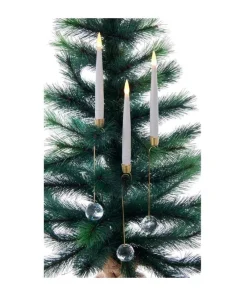 Best Sale Battery-Operated Candle With Glass Weight Light Set, Bat0001, Kurt Adler 10 Light