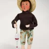 Byers Choice Beach Boy With Buoy, , Znau174^ Stocking / Skirt