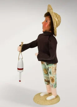 Byers Choice Beach Boy With Buoy, , Znau174^ Stocking / Skirt