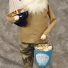 Byers Choice Beach Santa With Sailboat Christmas Town Exclusive, , Znau171^ Byers Choice Carolers