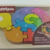 Begin Again , Wooden Snail Number Puzzle, 11202, Puzzles^ Stocking / Skirt