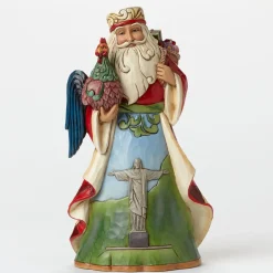 Enesco Brazilian Santa^ Stocking / Skirt
