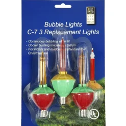 Online Bubble Lights Replacement Bulbs 3 Pk C7/G40