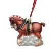 Hot Budweiser Glass Horse Ornament Ab4152 Speciality