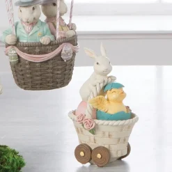 Raz Bunny And Chick In Basket^ Easter