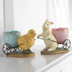 Raz Bunny Or Chick With Wagon^ Easter