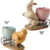 Raz Bunny Or Chick With Wagon^ Stocking / Skirt