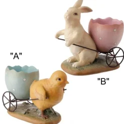 Raz Bunny Or Chick With Wagon^ Stocking / Skirt