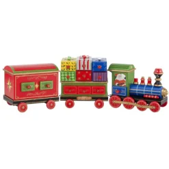 Christopher Radko Choo Choo Claus Advent Calendar^ Stocking / Skirt