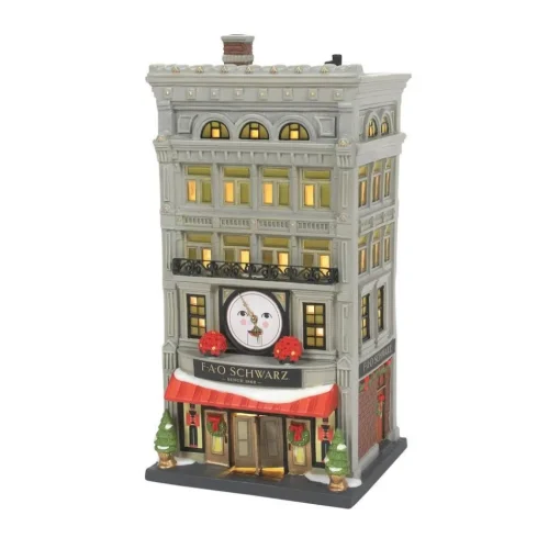 Discount Cic, Fao Schwarz, 6007583, Christmas/City Christmas In The City Village