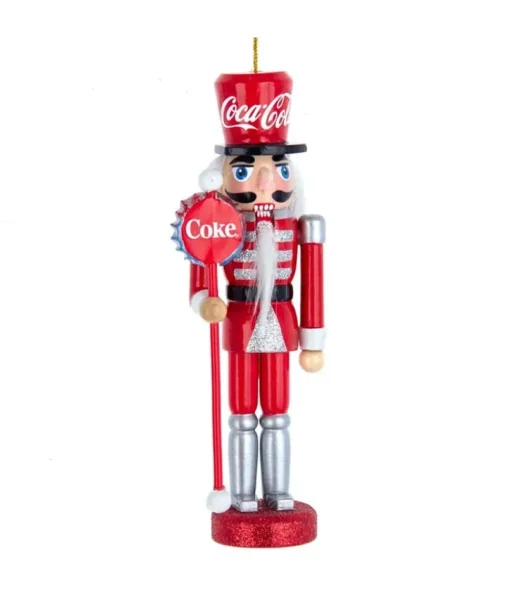 New Coca-Cola® Nutcracker Ornament, Cc6201, Kurt Adler Novelty