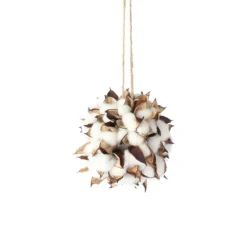 Raz Cotton Ball Ornament^ Stocking / Skirt