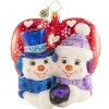 Christopher Radko Cr, A Frosty First Christmas, 1020884, ^ Stocking / Skirt
