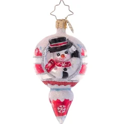 Christopher Radko Cr, A Frosty Hello Gem, 1021066, ^ Christopher Radko