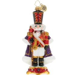 Christopher Radko Cr, A Stoic Soldier, 1020107, ^ Blown Glass