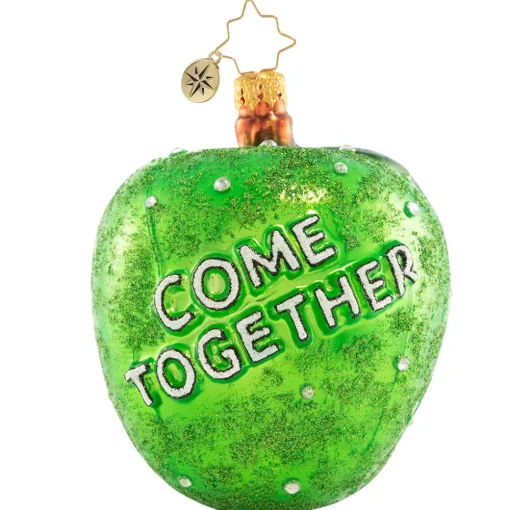 Christopher Radko Cr, Abbey Road Apple, 1020487, ^ Blown Glass