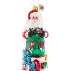 Christopher Radko Cr, All In A Day's Work, 1020765, ^ Santas