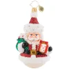 Christopher Radko Cr, An All A-Round Nutty Nicholas, 1020624, ^ Glass