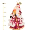 Christopher Radko Cr, An En-Deer-Ing St. Nick, 1020568, ^ Blown Glass