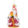 Christopher Radko Cr, An En-Deer-Ing St. Nick Gem, 1021047, Radko^ Santas