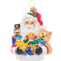 Christopher Radko Cr, Armload Of Cheer, 1021165, Radko^ Santas