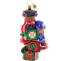 Christopher Radko Cr, Beary Best Rescuers, 1020834, ^ Glass