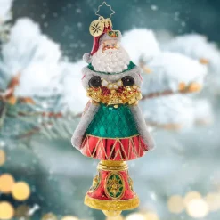 Christopher Radko Cr, Bells Will Be Ringing Santa, 1021361, Radko^ Santas