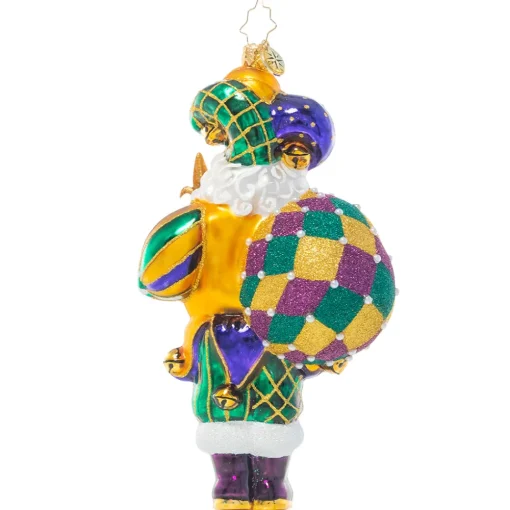 Christopher Radko Cr, Bourbon Street Santa, 1021104, ^ Stocking / Skirt