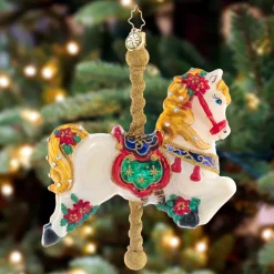 Christopher Radko Cr, Carousel Ride, 1021458, Radko^ Stocking / Skirt