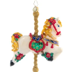 Christopher Radko Cr, Carousel Ride, 1021458, Radko^ Stocking / Skirt