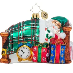 Christopher Radko Cr, Catching Z's Mr. Claus, 1021093, Radko^ Santas