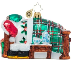 Christopher Radko Cr, Catching Z's Mr. Claus, 1021093, Radko^ Santas