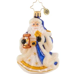 Christopher Radko Cr, Celestial Santa Gem, 1020559, ^ Santas