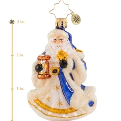 Christopher Radko Cr, Celestial Santa Gem, 1020559, ^ Santas