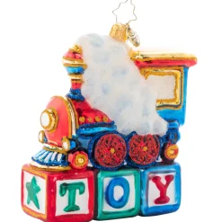 Christopher Radko Cr, Choo Choo Cheer, 1021613, Radko^ Stocking / Skirt