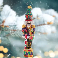 Christopher Radko Cr, Christmas Commander Nutcracker, 1021445, Radko^ Nutcrackers/Smokers