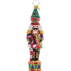 Christopher Radko Cr, Christmas Commander Nutcracker, 1021445, Radko^ Nutcrackers/Smokers