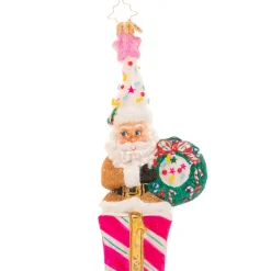 Christopher Radko Cr, Christmas Confetti Santa, 1021314, Radko^ Christopher Radko