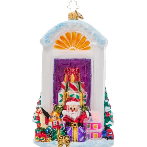 Christopher Radko Cr, Christmas Deliveries, 1021008, Radko^ Stocking / Skirt