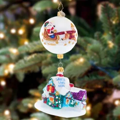 Christopher Radko Cr, Coming In For A Landing - 2023, 1021551, Radko^ Santas